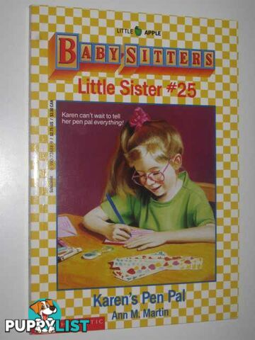 Karen's Pen Pal - Little Sister Series #25  - Martin Ann M. - 1992