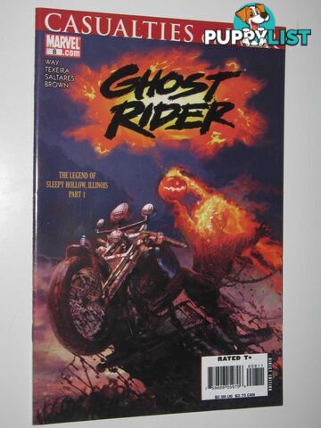 Ghost Rider No.8: Casualties of War : April 2007  - Way + Texeira + Saltares + Brown - 2007