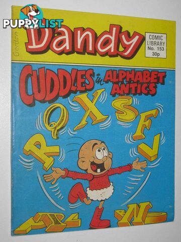 Cuddles in "Alphabet Antics" - Dandy Comic Library #153  - Author Not Stated - 1989