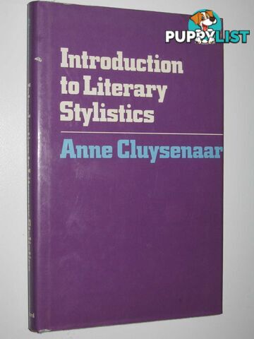 Introduction to Literary Stylistics  - Cluysenaar Anne - 1976