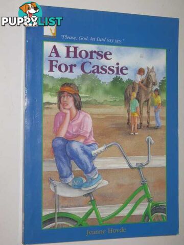 A Horse for Cassie  - Hovde Jeanne - 1988