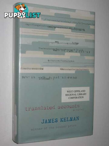 Translated Accounts  - Kelman James - 2001