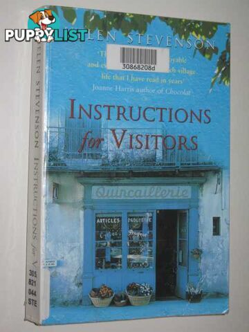 Instructions For Visitors  - Stevenson Helen - 2002