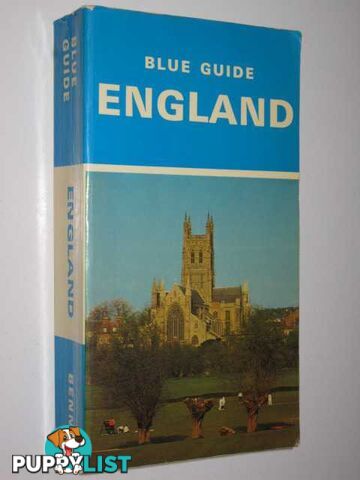 England - Blue Guides Series  - Rossiter Stuart - 1977