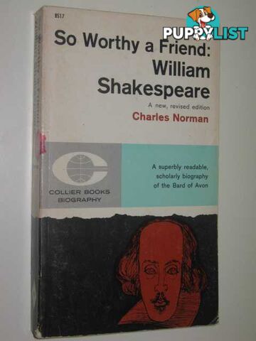 So Worthy a Friend  - Shakespeare William - 1961