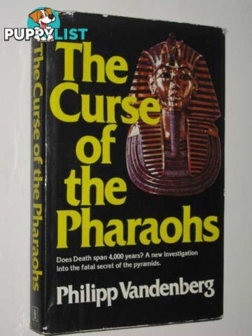 The Curse Of The Pharaohs  - Vandenberg Philipp - 1975