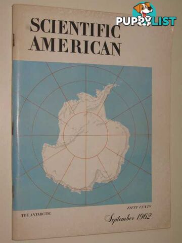 Scientific American V207 No. 3  - Author Not Stated - 1962