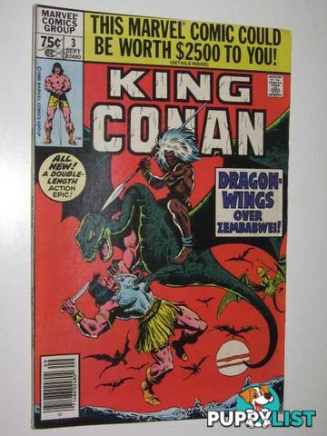 Dragon Wings over Zembabwei! - King Conan Series #3  - Thomas Roy - 1980