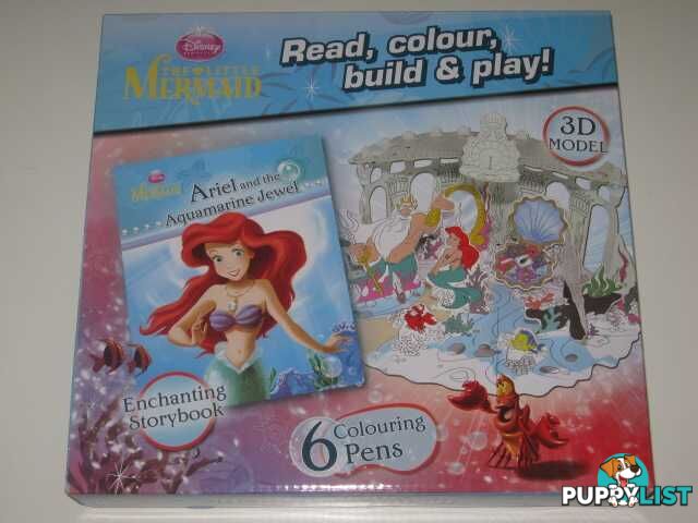 Disney Ariel Read, Colour, Build & Play  - Author Not Stated - 2012