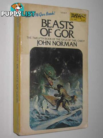 Beasts of Gor - Chronicles of Counter-Earth Series #12  - Norman John - 1978