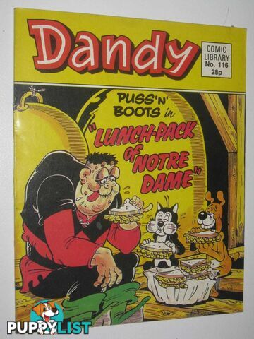 Puss in Boots in "Lunch-Pack of Notre Dame" - Dandy Comic Library #116  - Author Not Stated - 1988