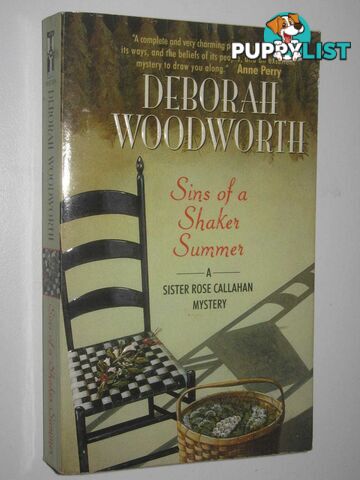 Sins of a Shaker Summer - Sister Rose Callahan Mystery  - Woodworth Deborah - 1988