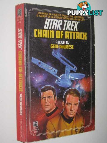 Chain of Attack - STAR TREK Series #32  - Deweese Gene - 1988