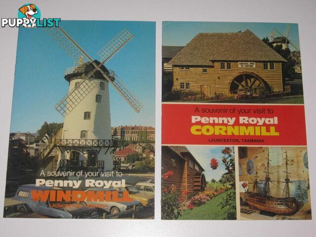 Penny Royal Windmill + Penny Royal Cornmill : Souvenir Booklets  - Author Not Stated - 1978