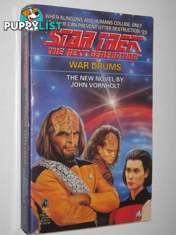 War Drums - STAR TREK: The Next Generation Series #23  - Vornholt John - 1992