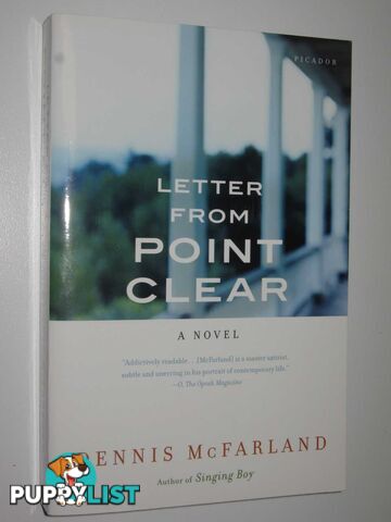 Letter from Point Clear  - McFarland Dennis - 2008