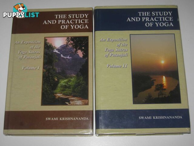 The Study and Practice of Yoga : An Exposition of the Yoga Sutras of Patanjali, 2 Volumes  - Swami Krishnananda - 2006