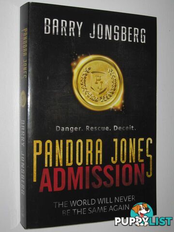 Pandora Jones: Admission  - Jonsberg Barry - 2014