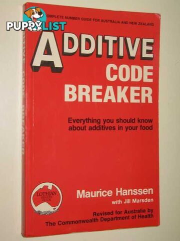 Additive Code Breaker  - Hanssen Maurice - 1986