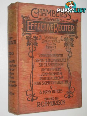 Chambers's Effective Reciter  - Morison R. C. - 1905