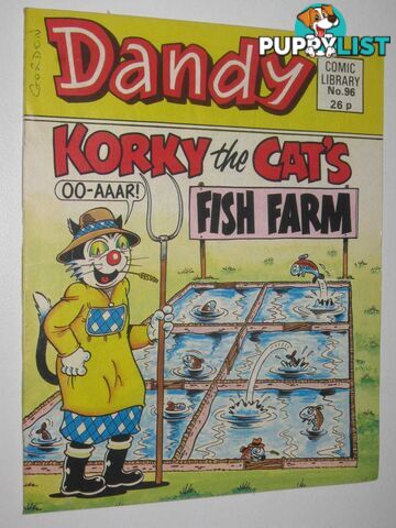 Korky the Cat's Fish Farm - Dandy Comic Library #96  - Author Not Stated - 1987