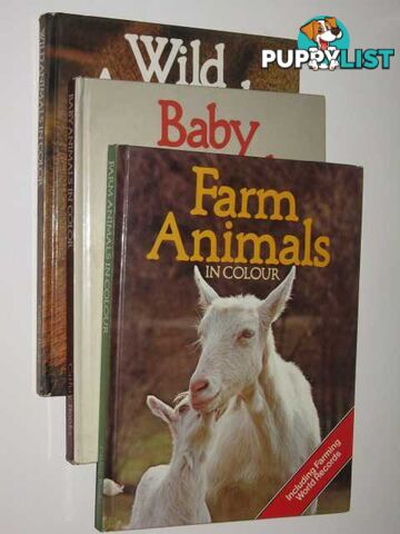 Farm Animals, Baby Animals & Wild Animals in Color  - Churchill Peter & Burton, Maurice &Sproule, Anna