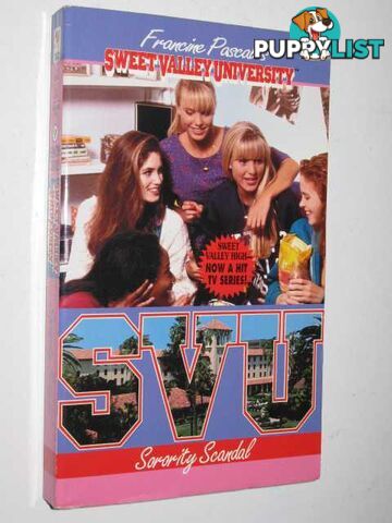 Sorority Scandal - Sweet Valley University Series #9  - Pascal Francine & John, Laurie - 1995