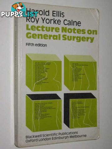 Lecture Notes On General Surgery  - Ellis Harold & Calne, Roy Yorke - 1977