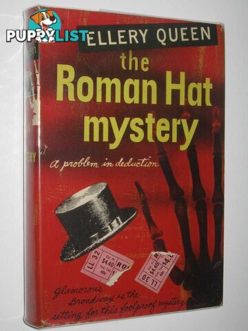 The Roman Hat Mystery  - Queen Ellery - 1948