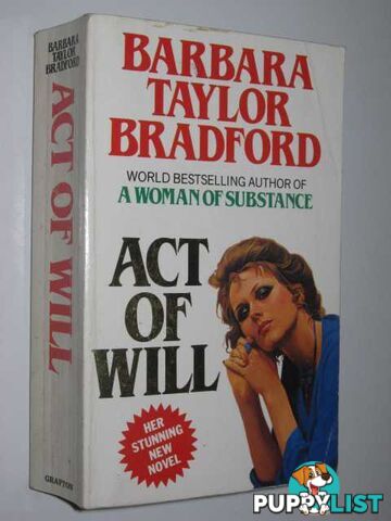 Act of Will  - Bradford Barbara Taylor - 1987