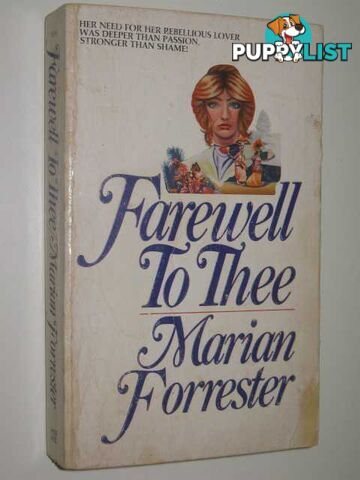 Farewell To Thee  - Forrester Marian - 1978