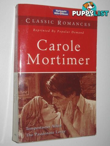 Tempestuous Affair + The Passionate Lover  - Mortimer Carole - 2002