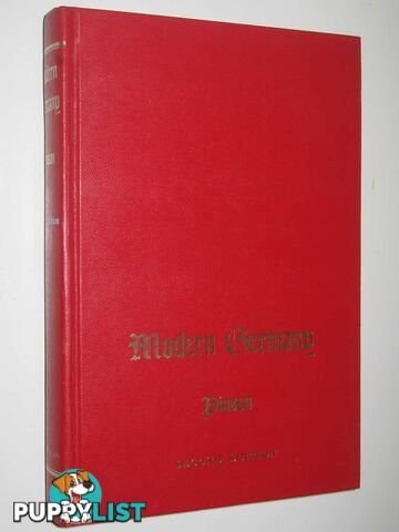 Modern Germany : Its History and Civilization  - Pinson Koppel Shub - 1966