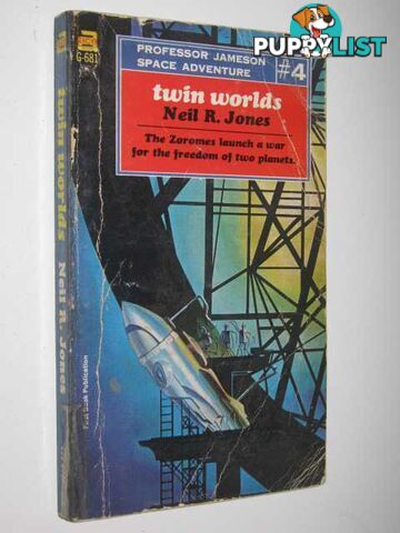 Twin Worlds - Professor Jameson Space Adventure Series #4  - Jones Neil R. - 1967