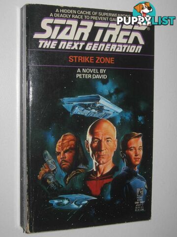 Strike Zone - STAR TREK: The Next Generation Series #5  - David Peter - 1989