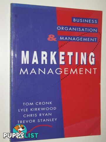 Marketing Management  - Cronk Tom & Kirkwood, Lyle & Ryan,, Chris & Stanley, Trevor - 1994