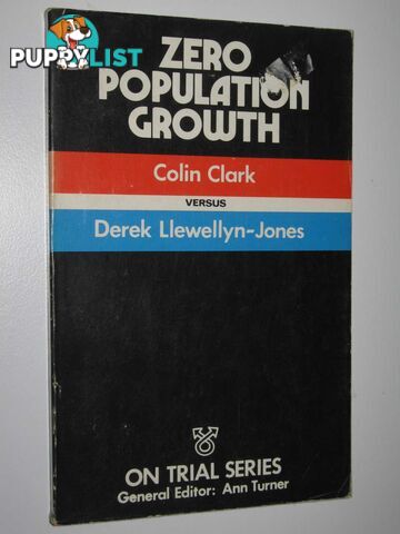 Zero Population Growth - On Trial Series  - Clark Colin & Llewellyn-Jones, Derek - 1974