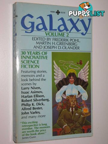 Galaxy Volume 2 : 30 Years of Innovative Science Fiction  - Pohl Frederick & Greenberg, Martin H. & Olander, Joseph D. - 1981