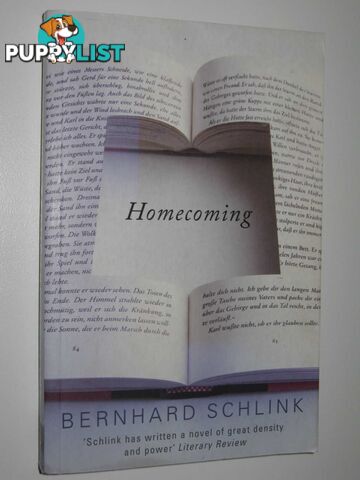 Homecoming  - Schlink Bernhard - 2009