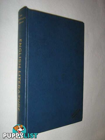 English Literature  - Farrar Sidney - 1971