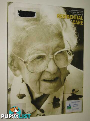 Residential Care  - Author Not Stated - 2001