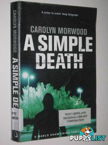 A Simple Death  - Morwood Carolyn - 2001