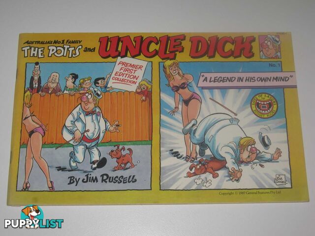 The Potts and Uncle Dick #1  - Russell Jim - 1987