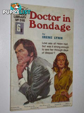 Doctor In Bondage - Miracle Library Series #516  - Lynn Irene - 1971