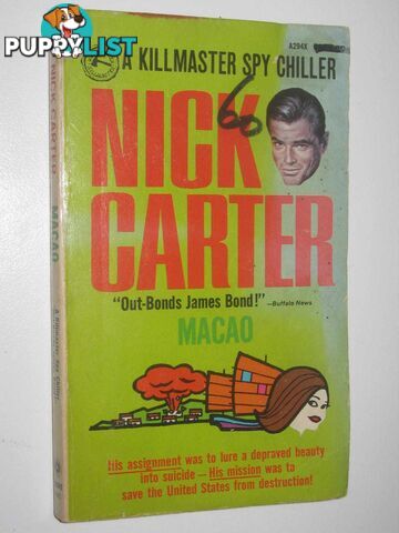 Macao - Killmaster Series #31  - Carter Nick - 1970