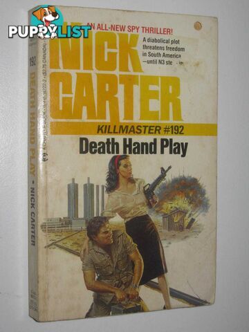 Death Hand Play - Killmaster Series #192  - Carter Nick - 1984