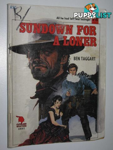 Sundown for a Loner - Cleveland Western Series #1897  - Taggart Ben - 1973