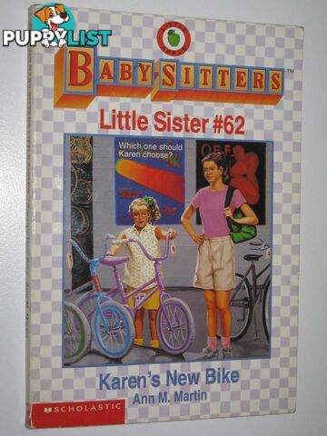 Karen's New Bike - Little Sister Series #62  - Martin Ann M. - 1995