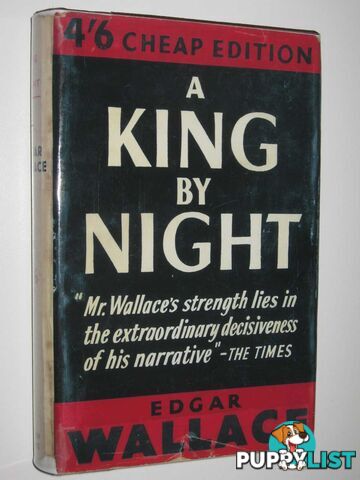 A King by Night  - Wallace Edgar - 1969