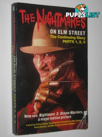 The Nightmares on Elm Street : Parts 1, 2, 3 the Continuing Story  - Cooper Jeffrey - 1988